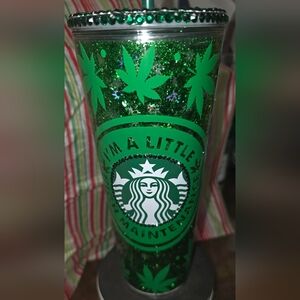 Starbucks snow globe tumbler